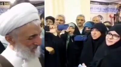 سنگ تمام زنان طرفدار کاظم صدیقی برای شیخ