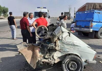 جاده مرگبار فسا ـ داراب باز هم قربانی گرفت