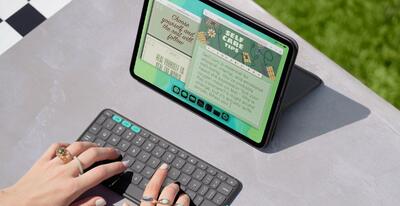 لاجیتک از کیبورد مغناطیسی Flip Folio برای آیپدهای پرو و ایر پرده‌برداری کرد