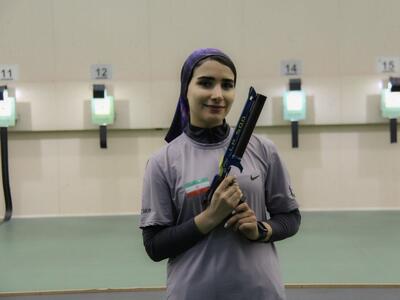 دختر ایرانی یک تیر برای مدال جهان کم آورد