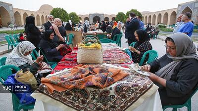 بزرگ‌ترین گردهمایی بانوان پته‌دوز کرمان