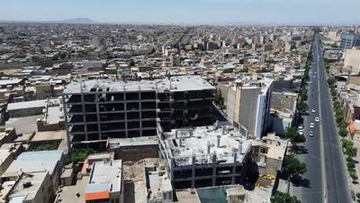 پارکینگ طبقاتی امام خمینی در مراحل پایانی