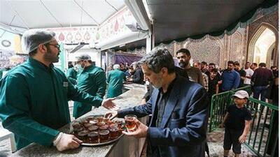 چایخانه امام رضا (ع) آران و بیدگل در آستانه عید سعید غدیر خم میزبان عاشقان امامت شد + فیلم