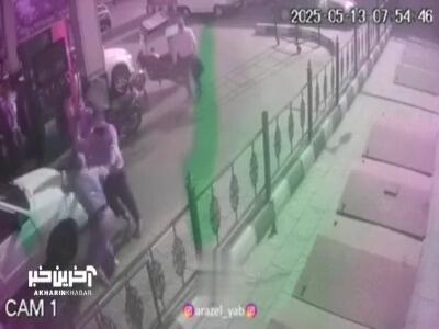 بازداشت شرور حمله کننده به مردم در پمپ بنزین