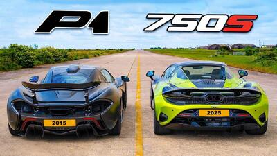 درگ مک‌لارن P1 و مک‌لارن 750S، هایپرکار دیروز یا سوپرکار امروز؟