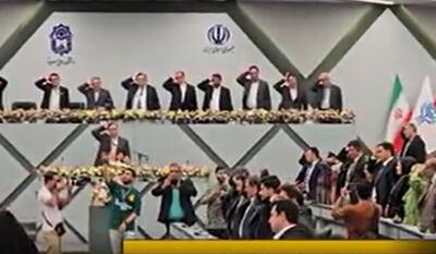 ورزش صبحگاهی اعضای اکو در همدان