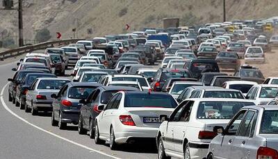 ترافیک در محورهای هراز و کندوان نیمه‌سنگین تا سنگین شد