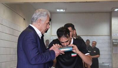 برگزاری مراسم بدرقه تیم فوتسال ناشنوایان قبل از مسابقات جهانی