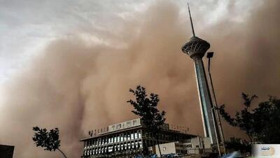 یک ساعت دیگر تهران درگیر طوفان می شود/ مواظب باشید