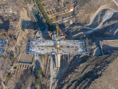 شاهکار مهندسی ایرانی در پل سازی در کرج