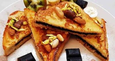 طرز تهیه نان تست فرانسوی شکم پر یک صبحانه جذاب