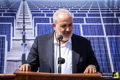 آغاز ساخت ۲۳ نیروگاه خورشیدی به ظرفیت ۱۰۰ مگاوات در استان ایلام با حضور وزیر نیرو