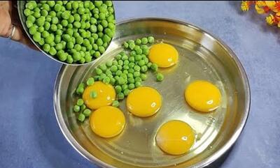 نخود و تخم مرغ در خانه دارید ؟ طرز تهیه غذایی سریع و خوشمزه با تخم مرغ