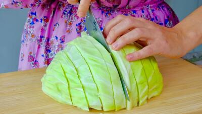 خیلی خوشمزه! تابستان امسال باید بیشتر کلم بخورید