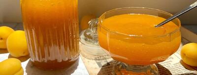 طرز تهیه مارمالاد زردآلو خانگی بدون ژلاتین / خوش رنگ ساده و خوشمزه