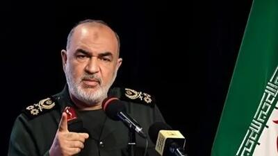 فرمانده سپاه به اسرائیل هشدار داد: خطا کنید، عبرت تاریخ می‌شوید!