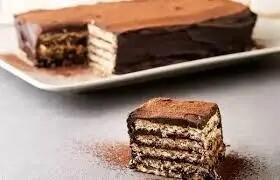 این دسر خوشمزه رو برای دلبندت درست کن| بیسکویت شکلاتی یخچالی