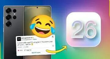 سامسونگ کنفرانس اپل را به سخره گرفت: نوآوری‌های شما کپی از گلکسی است!