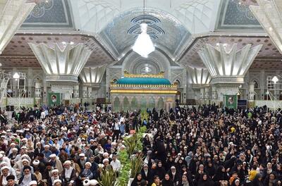 مراسم جشن عید غدیر در حرم امام خمینی (ره)