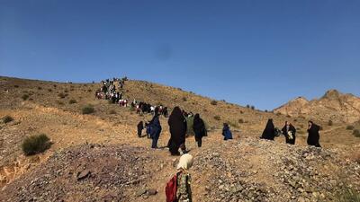 برگزاری همایش کوهپیمایی بانوان در ملارد