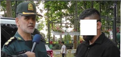 عامل شرارت شبانه در پارک فریدونکنار کمتر از ۲۴ ساعت بازداشت شد