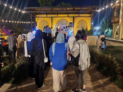 استقبال پرشور اهوازی‌ها از جشن عیدانه قربان تا غدیر در مجتمع ریتاج