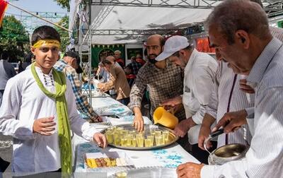برگزاری «مهمانی کیلومتری غدیر» در خلیل‌آباد