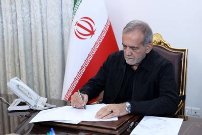 پیام تسلیت پزشکیان به رئیس جمهور هند در پی حادثه سقوط هواپیما
