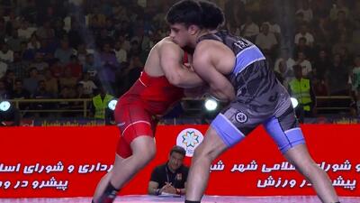 امیر عبدی قهرمان وزن 77KG جام تختی شد - پارس فوتبال