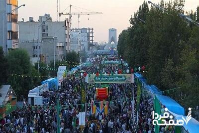 جزئیات کامل محدودیت‌های ترافیکی «مهمانی ۱۰ کیلومتری غدیر» از میدان امام حسین (ع) تا میدان آزادی