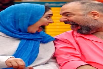سکانس خندان؛ نرگس محمدی و علی اوجی رو وادار کردن یاکریم شن اطواراشون کرکر خندس
