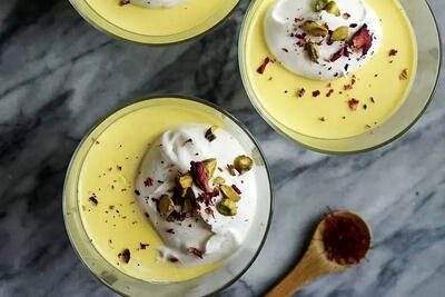طرز تهیه دسر ماقوت بستنی