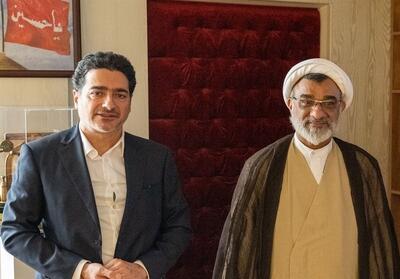 دیدار همایون شجریان و دبیر شورای عالی انقلاب فرهنگی - تسنیم