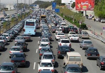 محورهای مواصلاتی مازندران زیر بار ترافیک سنگین - تسنیم