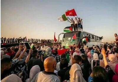 بازداشت و اخراج فعالان کاروان   پایداری   توسط دولت مصر - تسنیم