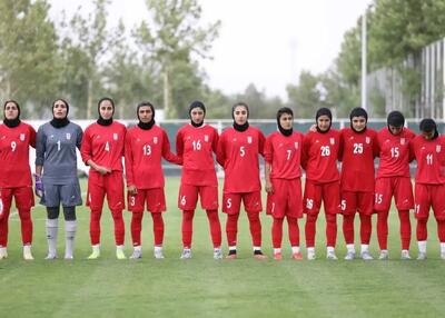 دومین برد قاطع دختران فوتبالیست ایران مقابل عراق