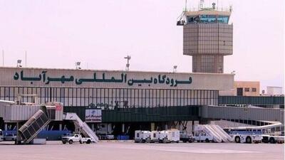 توقف پروازهای مهرآباد تا بامداد شنبه