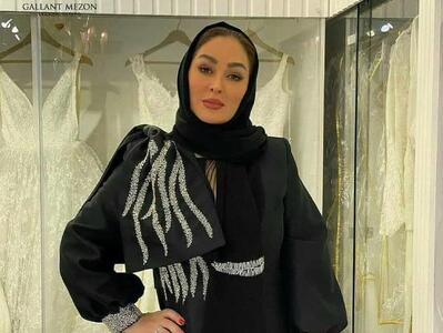 نگاه روز | تیپ سفید و جذاب الهام حمیدی با تغییر رنگ موهایش