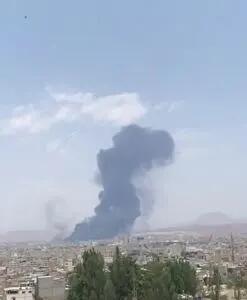 شنیده شدن صدای چند انفجار در شهر کرمانشاه