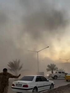 حمله موشکی اسرائیل به قصر شیرین در استان کرمانشاه+فیلم