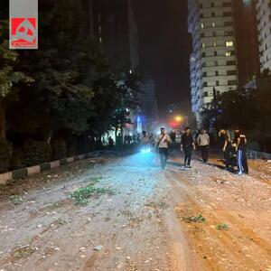 وضعیت یکی از بلوک‌های شهرک شهید چمران
