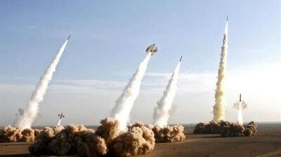 ویدیو| پدافندهای هوایی ایران پهپادهای صهیونی را درو کردند