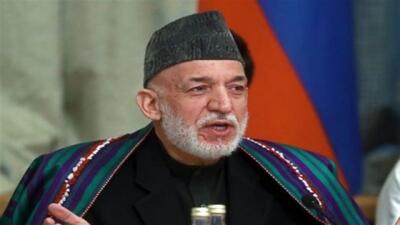 ابراز همدردی کرزی با مردم و دولت ایران