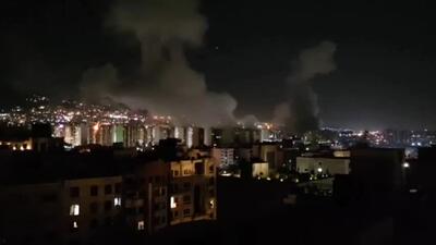 تصاویر اولیه از انفجارهای تهران