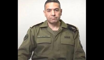 قطع کنفرانس خبری سخنگوی ارتش اسرائیل به دلیل حمله ایران /فیلم