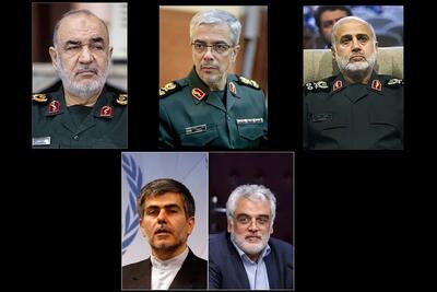 شهادت شماری از فرماندهان و شخصیت‌های علمی در حملات رژیم صهیونیستی