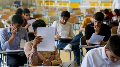 امتحانات مدارس طبق روال برگزار می‌شود
