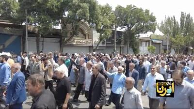 فریاد انزجار مردم مراغه از جنایات رژیم صهیونیستی