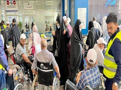 کاروان جانبازان از حج تمتع به کشور بازگشت