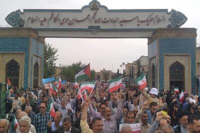 راهپیمایی محکومیت جنایات رژیم صهیونیستی در شیراز برگزار می‌شود